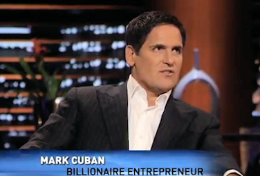 Mark Cuban, Shark Tank Investor